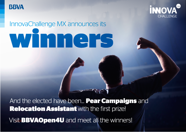 The apps ‘Relocation Assistant’ and ‘Pear Campaigns’ win InnovaChallenge MX