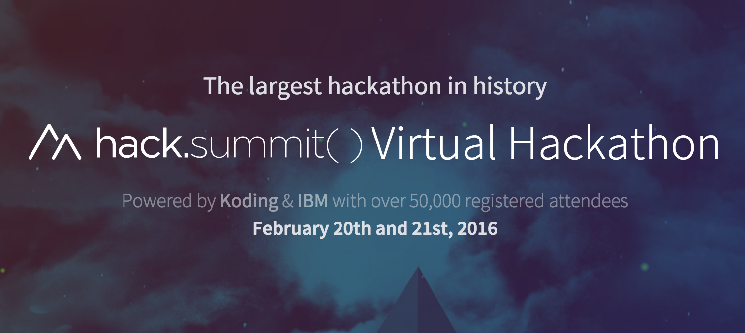 Hack.summit Virtual Hackathon
