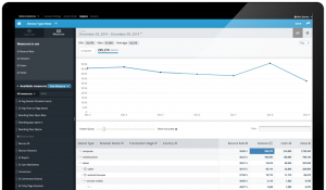 Check out the APIs of Google Analytics competitors