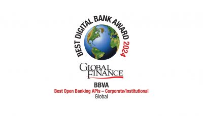 BBVA, mejor banco del mundo por su oferta de ‘open banking’, según Global Finance